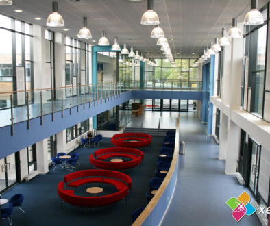 Writhlington School, Radstock Bath - Atrium View Writhlington School, Radstock Bath - Atrium View