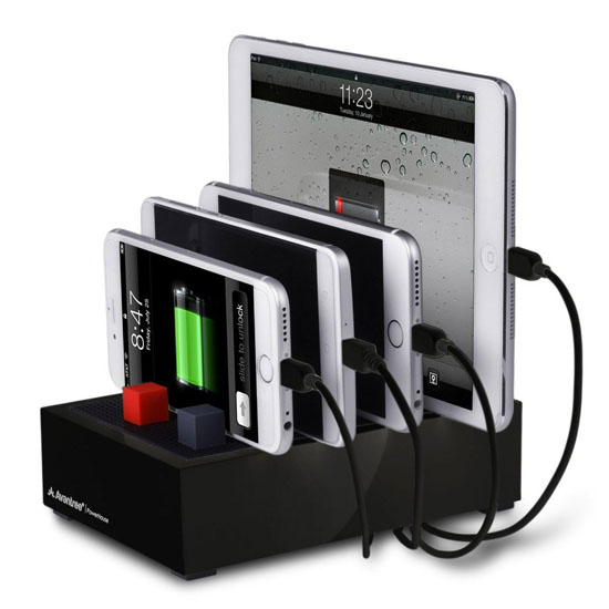Avantree Fast Multiple Devices Charging Station 4 Port