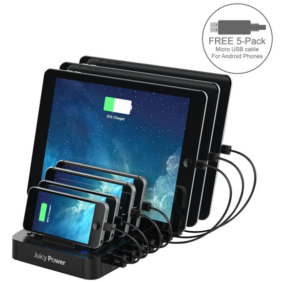 Juicy Power 7-Port Black