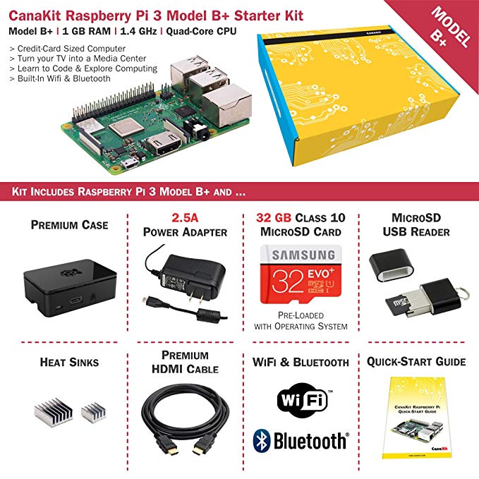 CanaKit Raspberry Pi 3 B Plus CanaKit Raspberry Pi 3 B Plus