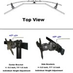 EZM Deluxe Triple Monitor Stand
