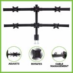 NavePoint Hex Curved Monitor Mount