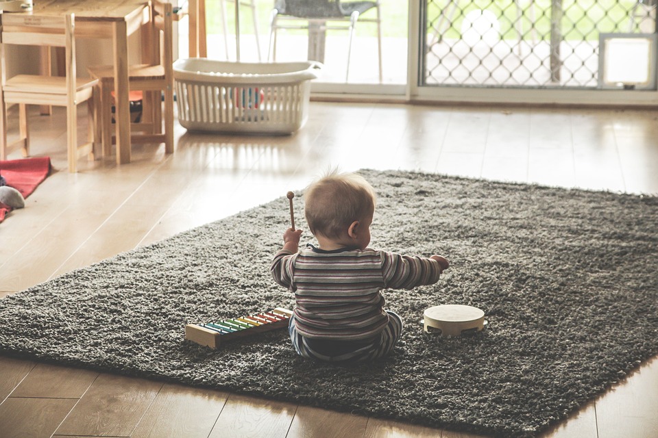 Budding musician Budding musician
