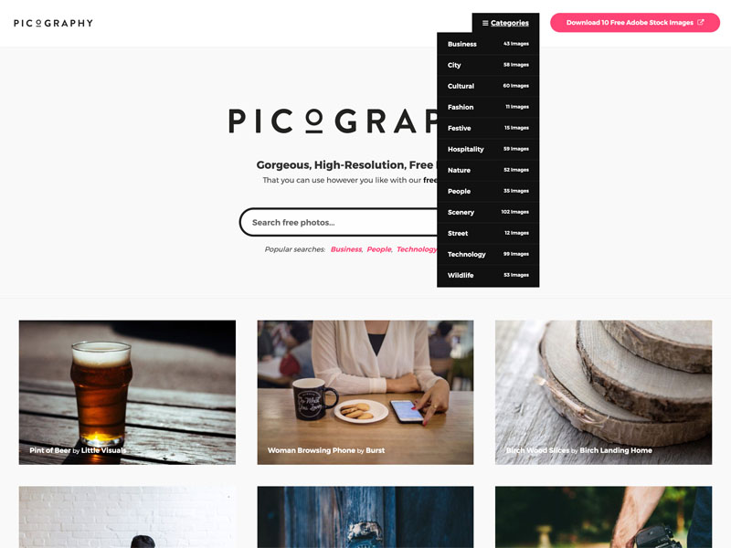 Visit picography Visit picography