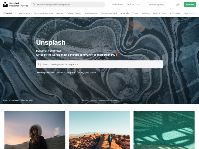 Visit Unsplash Visit Unsplash