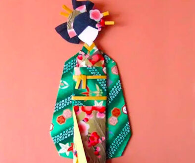 Origami Japanese DollsSQ Origami Japanese DollsSQ