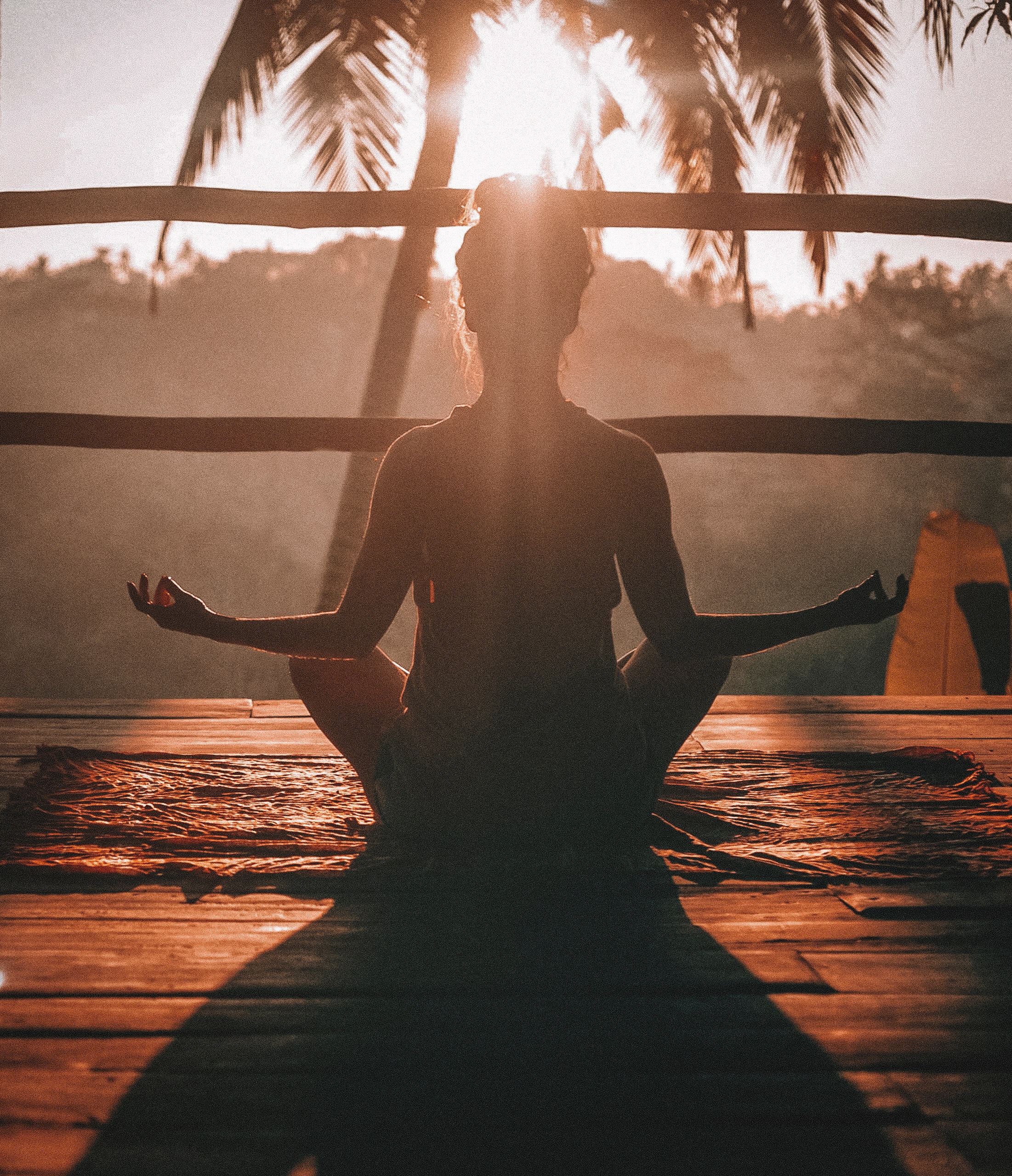 Women meditating Women meditating