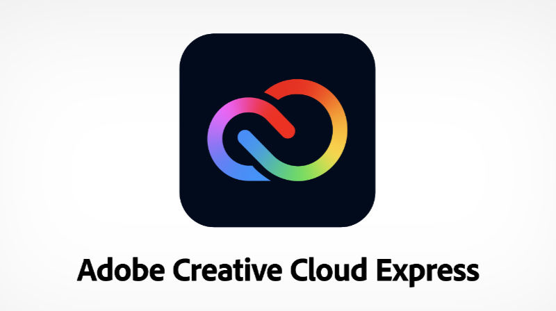 Open Adobe Creative Cloud Express in new tab