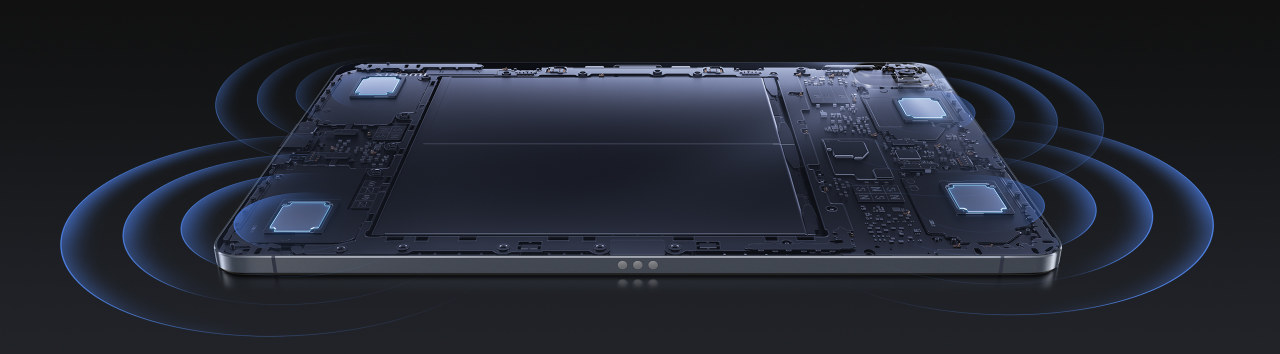 Xiaomi Pad 5 Quad Firing Speakers