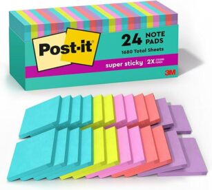 Colourful Post-it notes Colourful Post-it notes