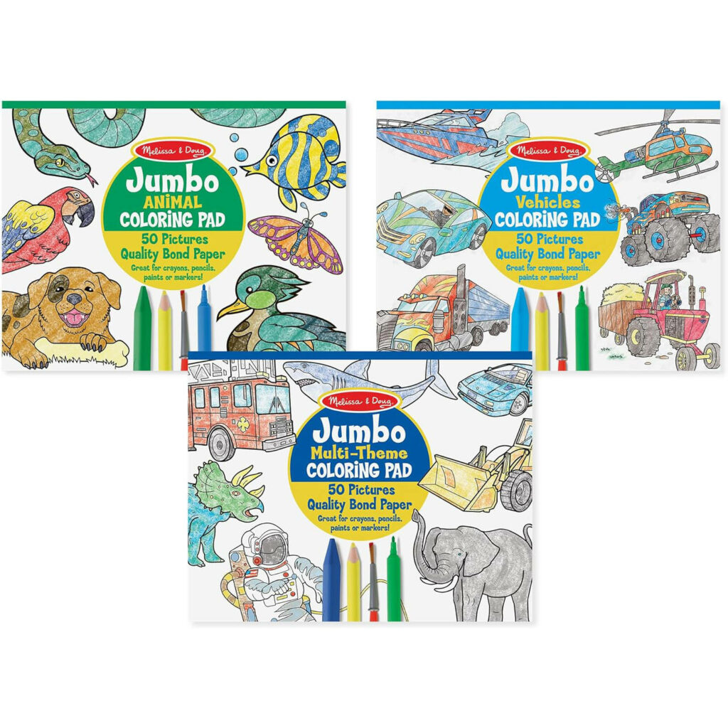 Melissa and Doug Jumbo Coloring Pad