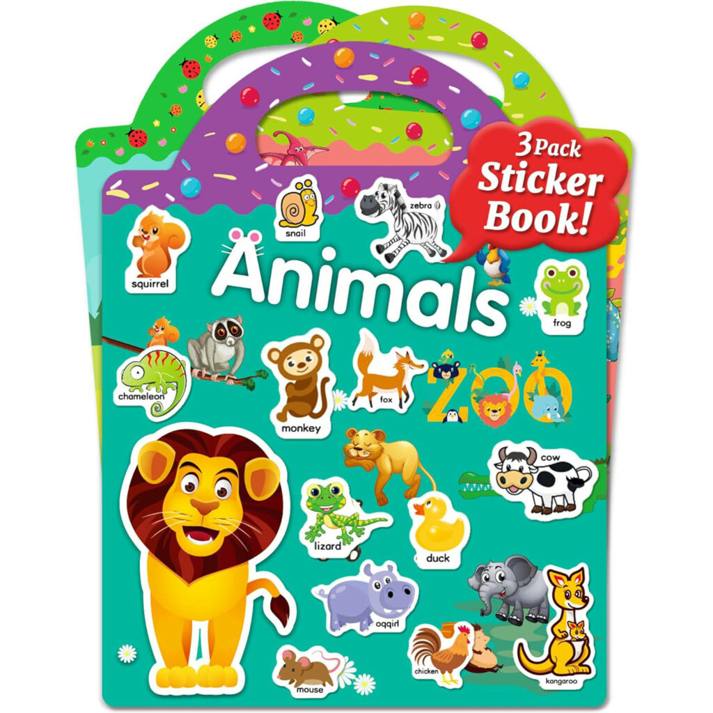 Sticker Books Reusable