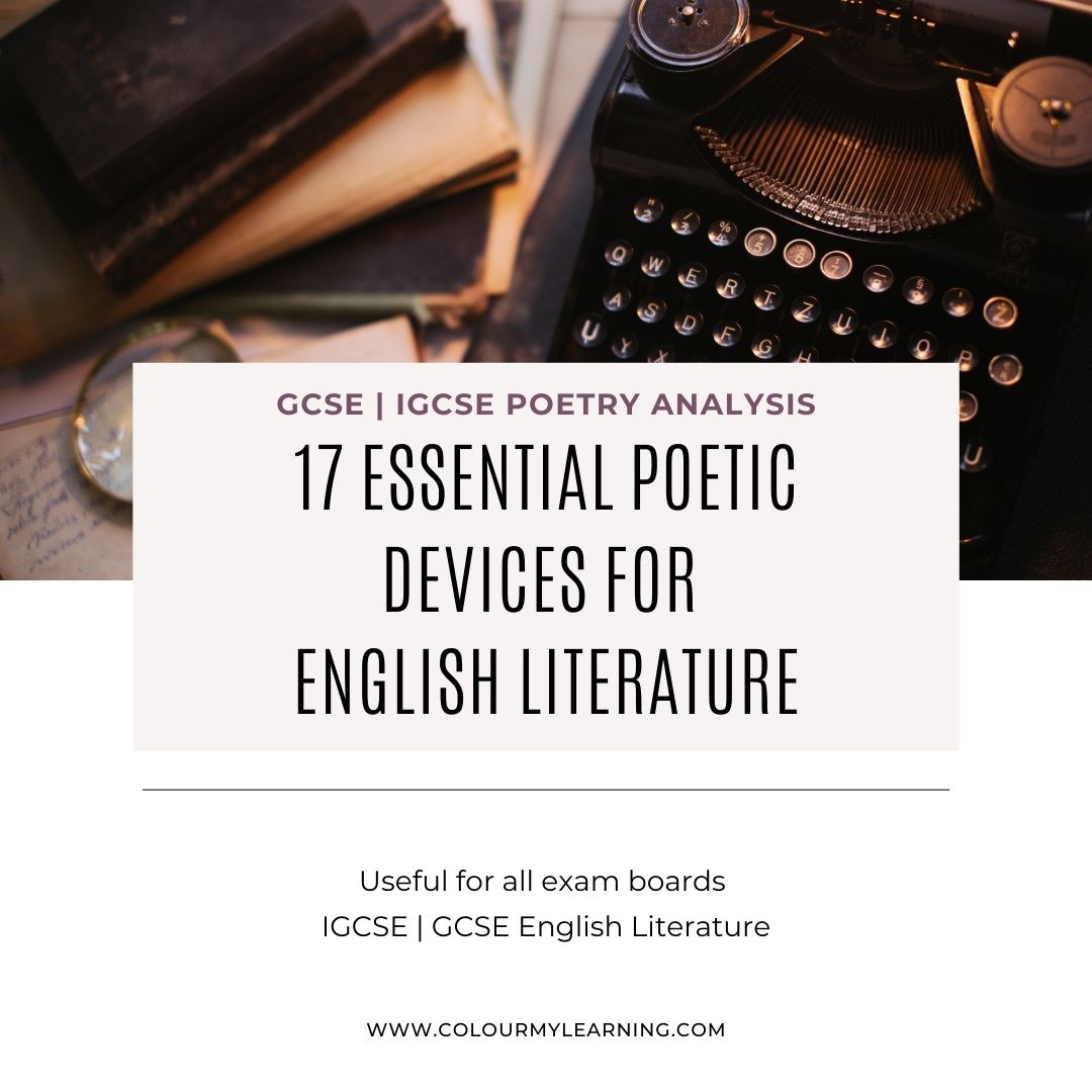 Core Text: 17 Essential Poetic Devices for English Literature