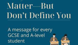 Test: Why Exams matter but don't define you. A ,message for every GCSE and A-level student