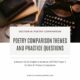 Edexcel IGCSE English Literature Paper 1 Section B: Poetry Comparison Themes and Practice Questions