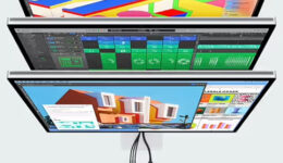 Mac mini M4 with optional monitors connected