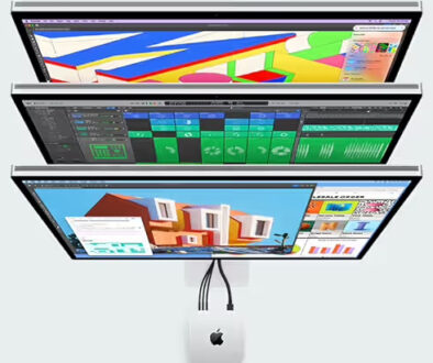 Mac mini M4 with optional monitors connected