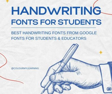 Best Handwriting Fonts from Google Fonts for Students Educators