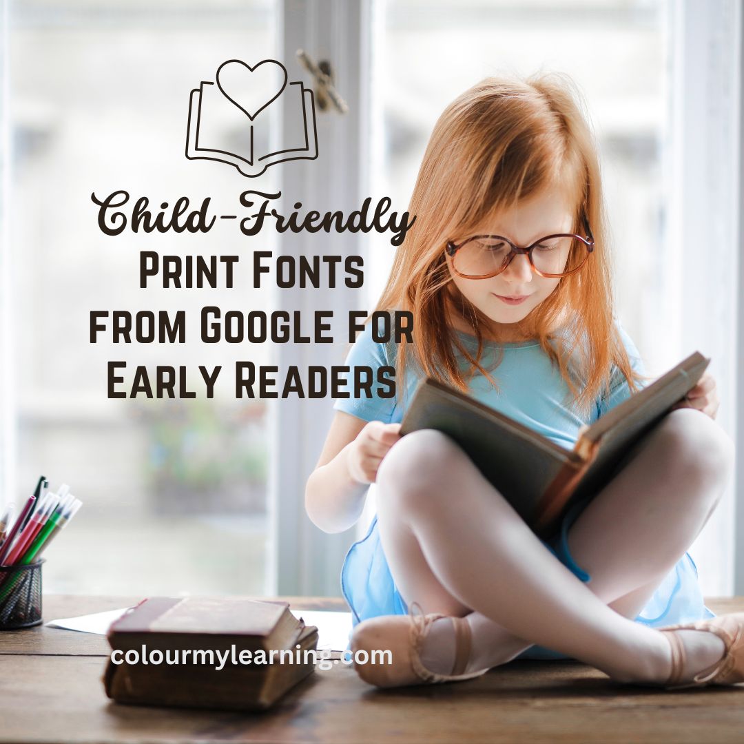 Child-Friendly Print Fonts for Early Readers