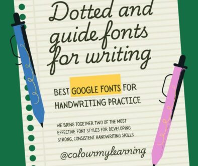 Best Dotted Fonts & Guides from Google Fonts for Handwriting Practice Best Dotted Fonts & Guides from Google Fonts for Handwriting Practice