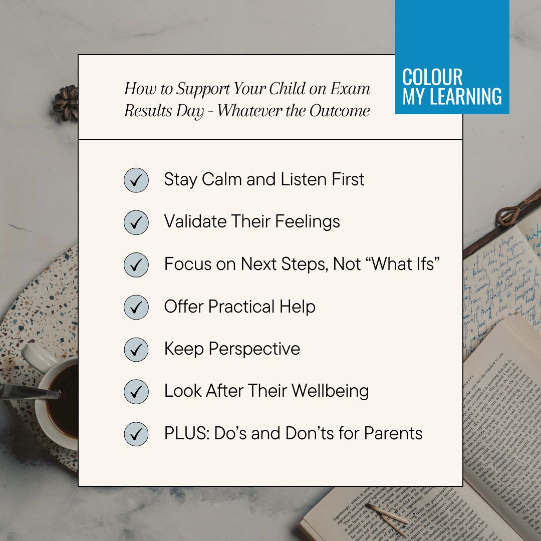 How to Support Your Child on Exam Results Day Whatever the Outcome