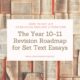 Text: How o get a 9 GCSE/IGCSE English Literature The Year 10-11 Revision Roadmap for Set Text Essays. www.colourmylearning.com