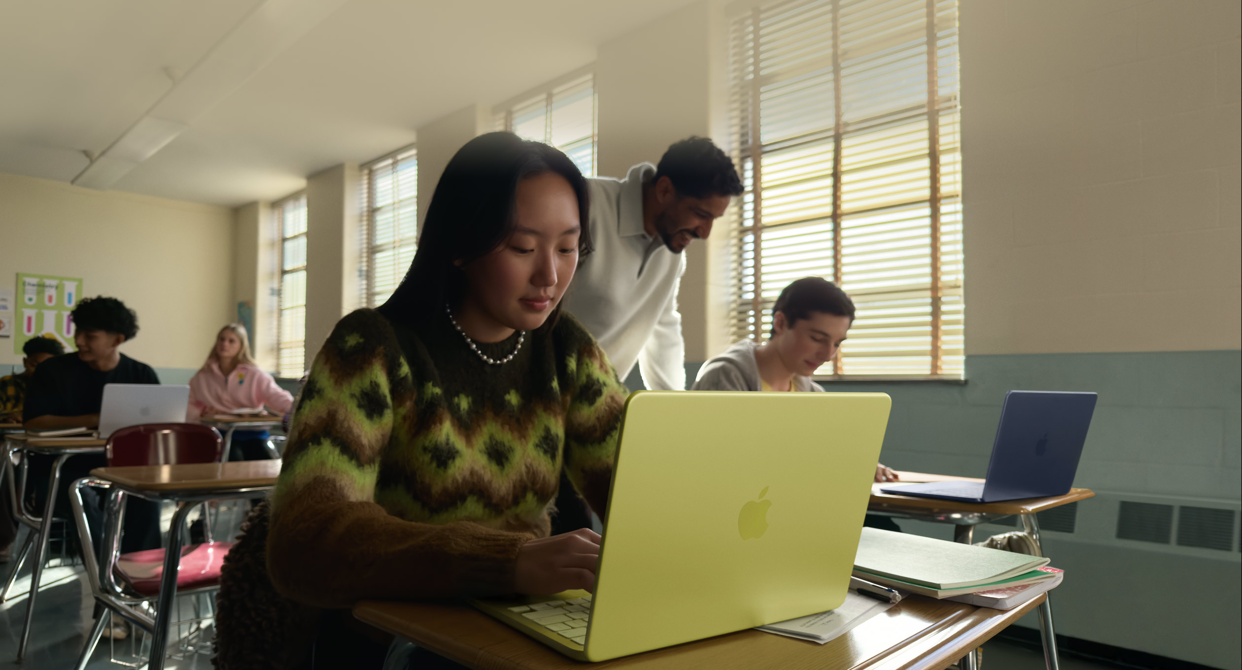 macbook neo in schools full day battery life