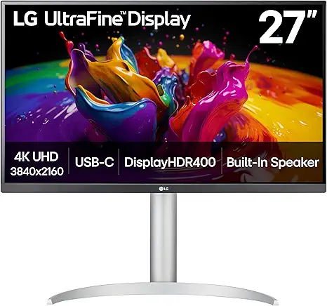 LG 27UP850K-W 27-inch Ultrafine 4K UHD