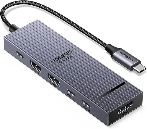 UGREEN Revodok Pro USB-C Hub 6 in 1 with 100W PD