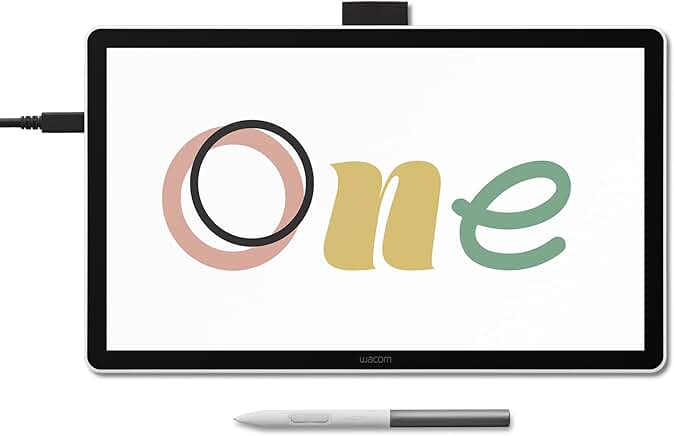 Wacom One 14 Drawing Tablet with Screen