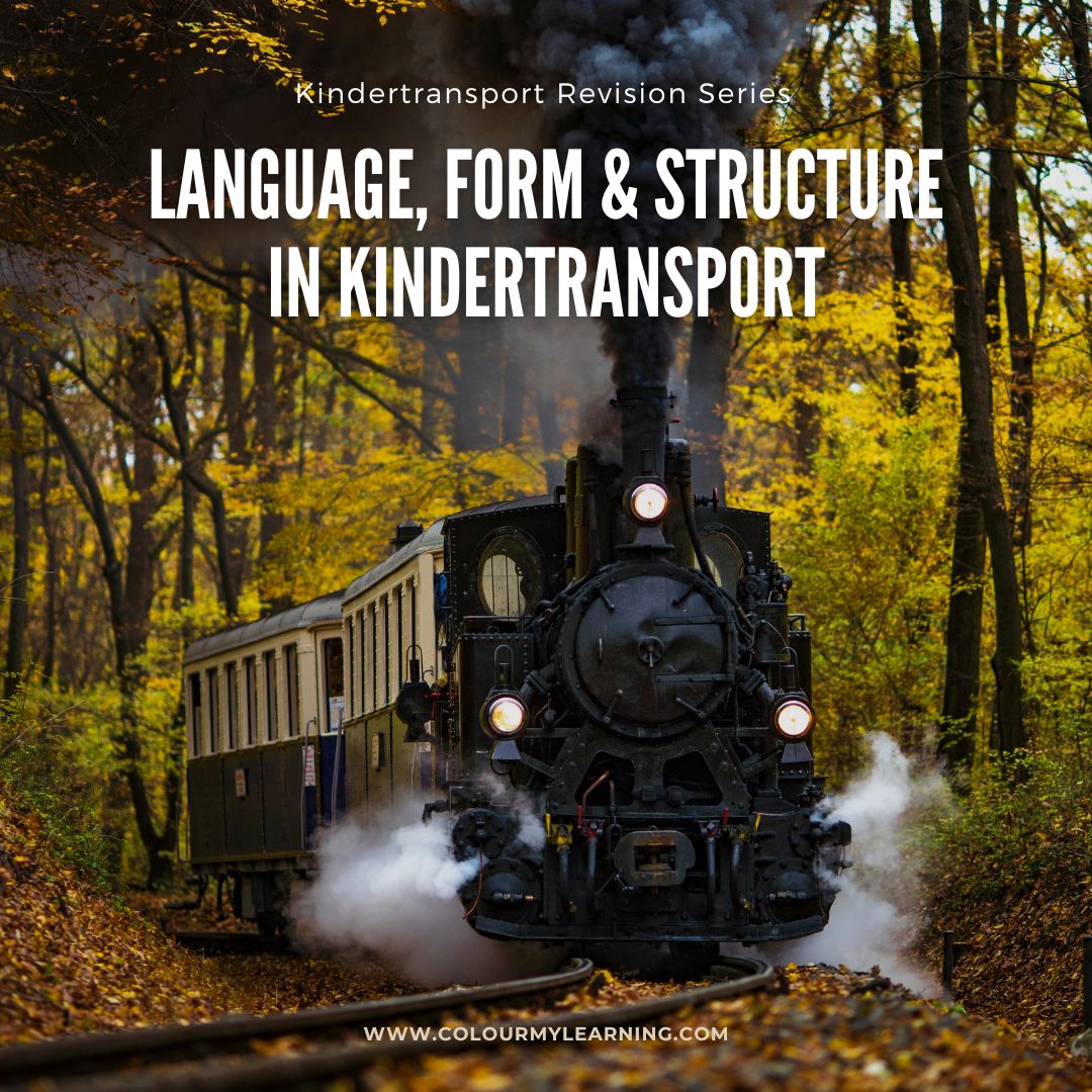 Language, form and structure in Kindertransport
