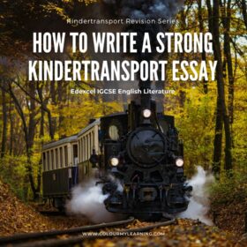 Kindertransport how to write a strong essay